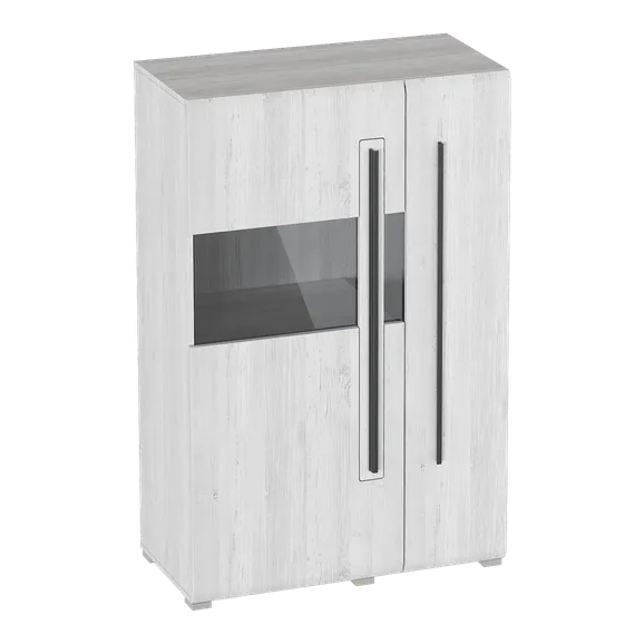 Шкаф-витрина двухдверный "Ницца" гостиная