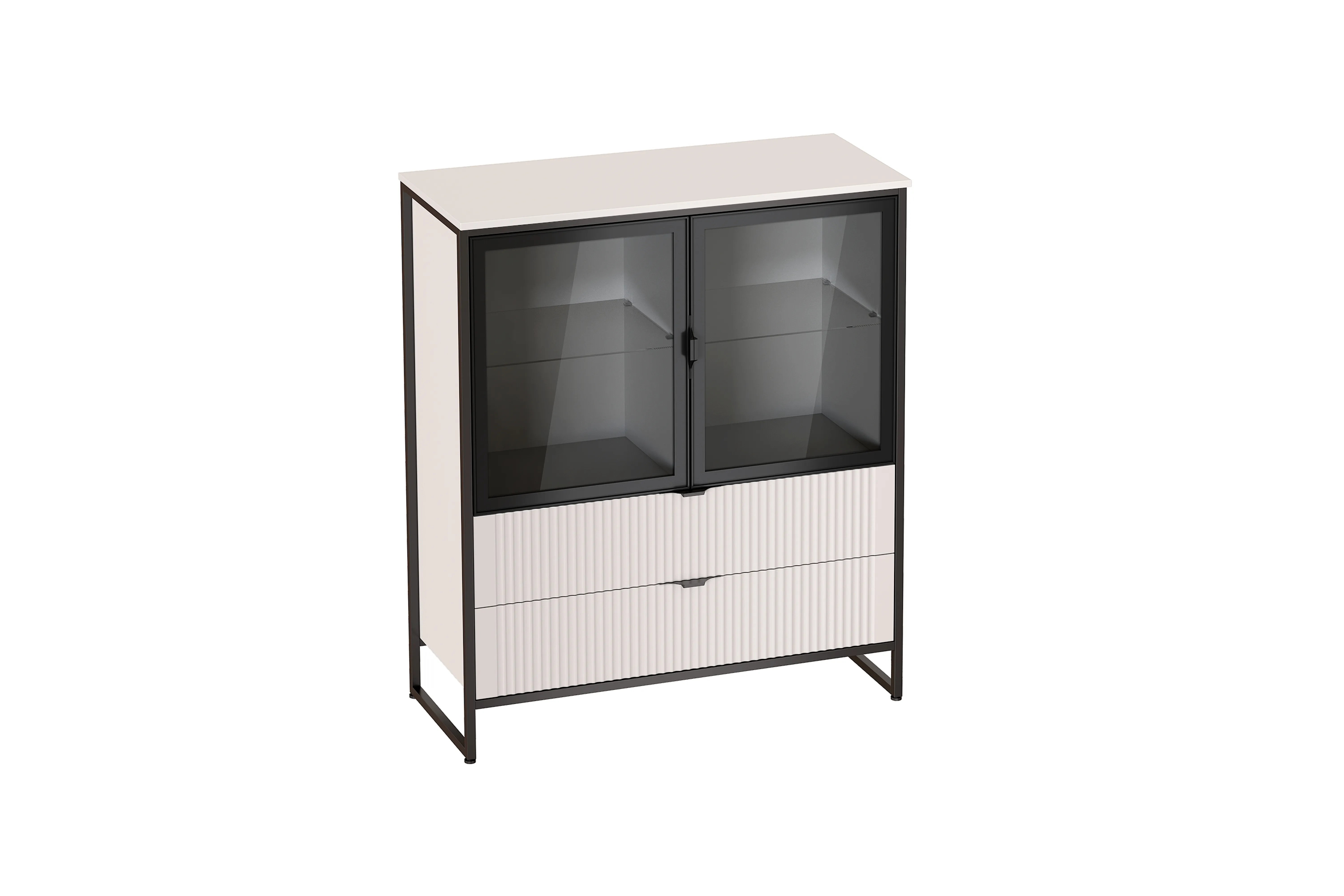 Тумба 2 дв 2 ящ "Нора" гостиная