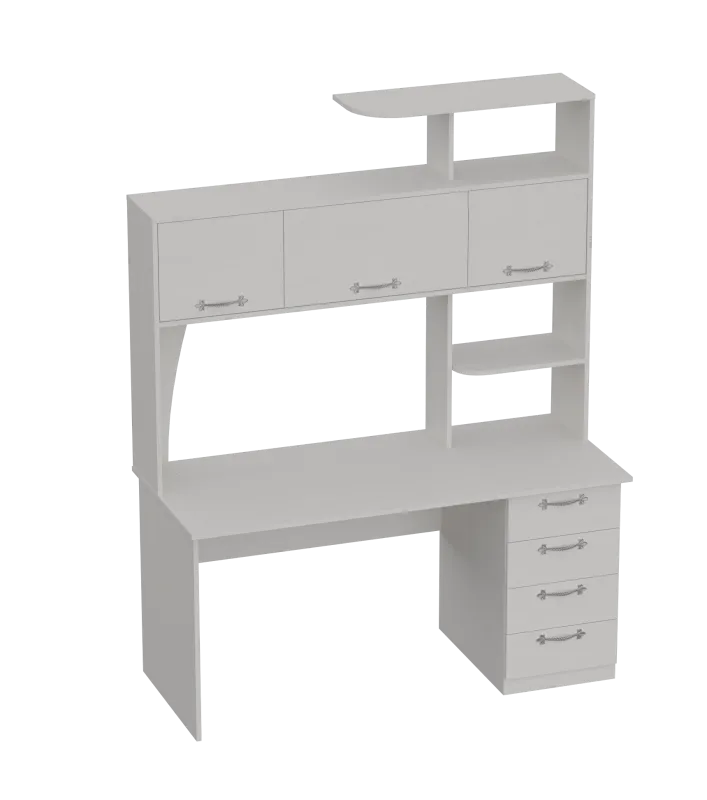 Стол компьютерный "СК-11" Бодега белая
