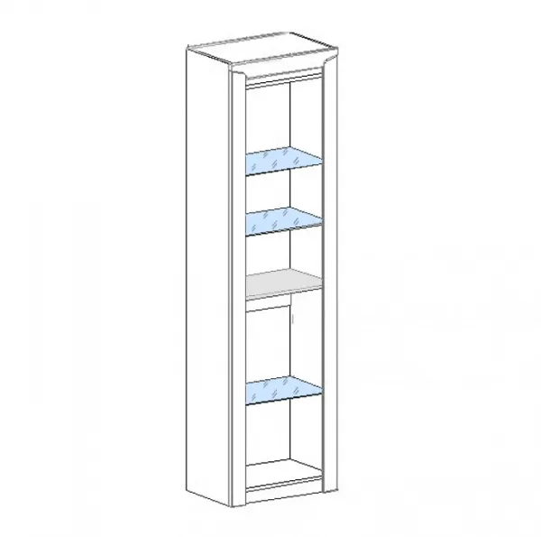 Шкаф однодверный "Соренто" гостиная Дуб Бонифаций