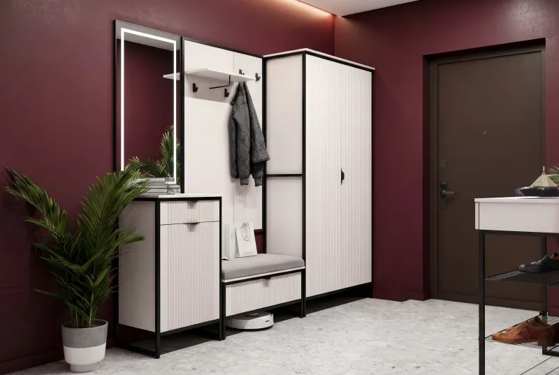 Вешалка "Нора" прихожая Персидский жемчуг