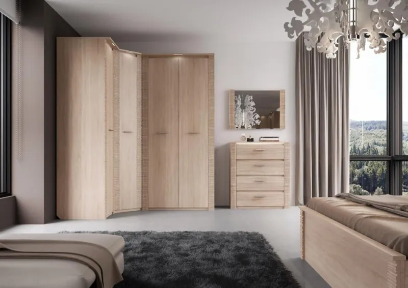 Шкаф однодверный "Элана" спальня Дуб сонома