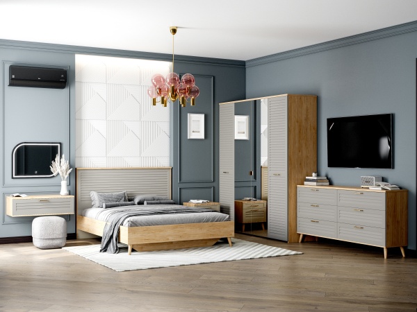 Тумба подвесная 1 ящ "Гавана" спальня